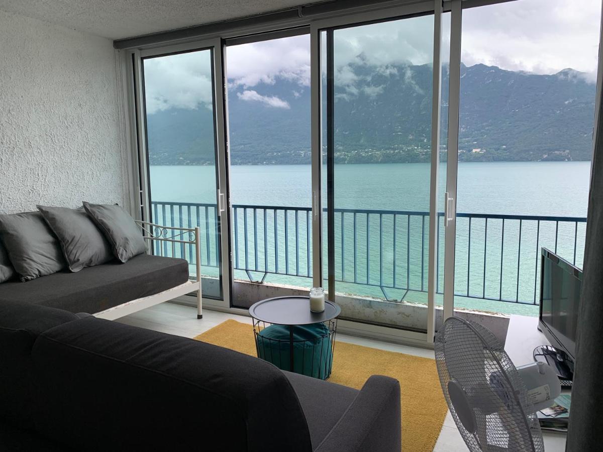Le Lamartine, Vue Magnifique Face Au Lac Du Bourget Aix-les-Bains Ngoại thất bức ảnh