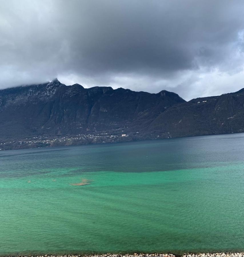 Le Lamartine, Vue Magnifique Face Au Lac Du Bourget Aix-les-Bains Ngoại thất bức ảnh