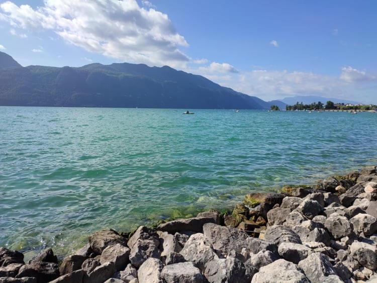 Le Lamartine, Vue Magnifique Face Au Lac Du Bourget Aix-les-Bains Ngoại thất bức ảnh
